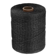 328 Yards Raffia Ribbon, 2mm Raffia Paper String for Wrapping, Black