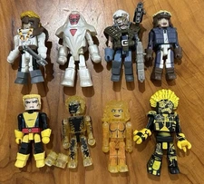MiniMates Marvel Cannonball Sunspot Warlock Cable Shatterstar Magma Nimrod Lot