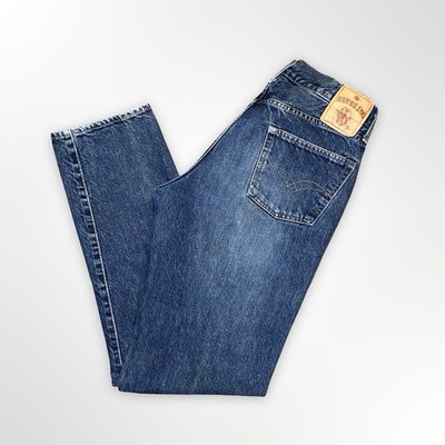 Replay Blue Jeans Made in Italy European Denim Size 33 Measures 31x32 Style 900