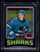 2024-25 O-Pee-Chee Platinum Retro Rookie Macklin Celebrini RC (JulBar)