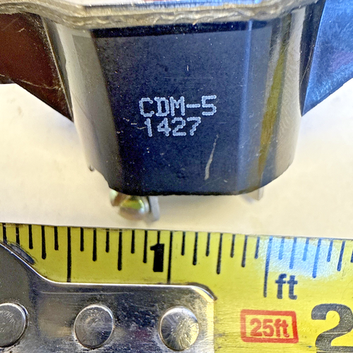 Circuit Breaker Re-setable Klixon CDM 5 Amp Screw Terminals Marine Boat Yacht - Foto 4 di 7