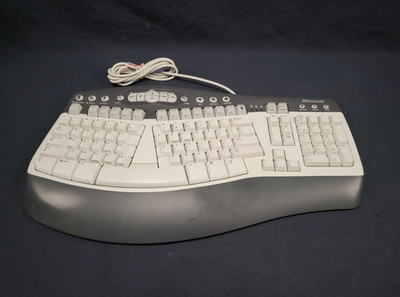 Microsoft Natural Multimedia Keyboard Ergonomic Comfort 1.0A  Model RT9470 Wired