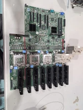 Dell JRJM9 PowerEdge R910 System Board 0JRJM9 With 2 E7-4860 Cpus & 2 Heatsinks