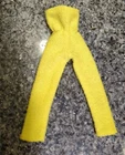 VINTAGE 1979 Kenner DARCI MELLOW YELLOW ONE PIECE JUMPSUIT FUZZY TERRY CLOTH