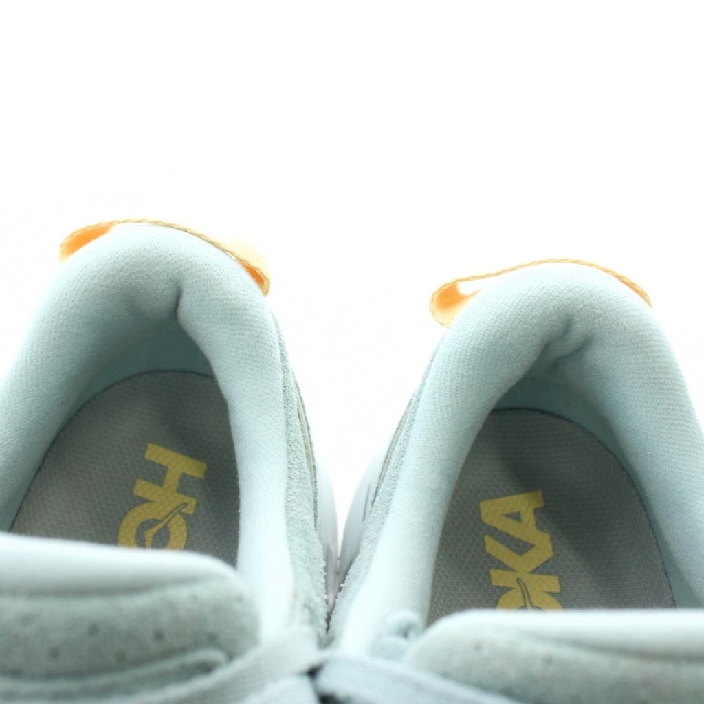 HOKA ONE ONE Clifton L Suede Sneakers US9 27cm Blue Men's Shoes AB thumbnail 4