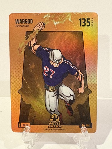 Bo Jackson Battle Arena #OBF-48 Wargod Orange Battlefoil Mike Trout