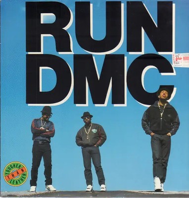 Run DMC, Run-DMC Tougher Than Leather NEAR MINT Metronome Vinyl LP