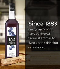 Premium Blueberry Syrup Cocktails Mocktails Iced Tea 1L UK