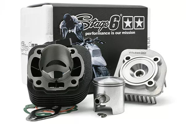 Zylinder Kit Stage6 Streetrace 70Ccm Grauguss Minarelli Liegend Ac-image
