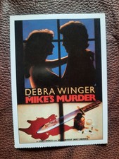 MIKE'S MURDER | 1984 | VIDEOPLUS Filmkarte Karte | Debra Winger
