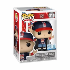 Funko Pop! WWE John Cena #211 Final Match Exclusive Vinyl + Protector PRESALE