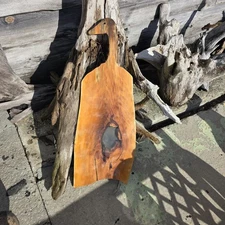 Handmade Goose Neck Cutting Board