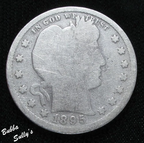 1895-S Barber Quarter — photo from the most recent tracked eBay sale