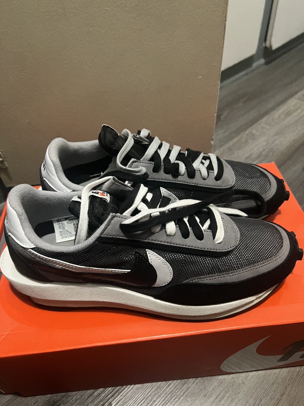 SACAI X NIKE Nike LDWaffle x Sacai nere 2019 taglia 10 5