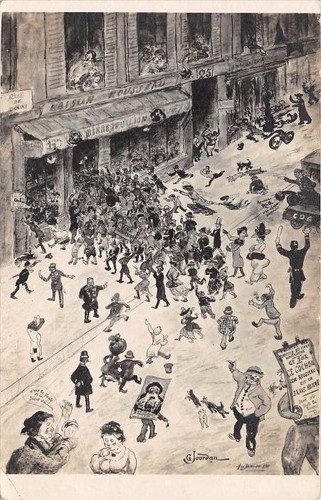 Carte Postale Ancienne Paris 75 - Maison Rousseau Rue Douat, Illustrateur