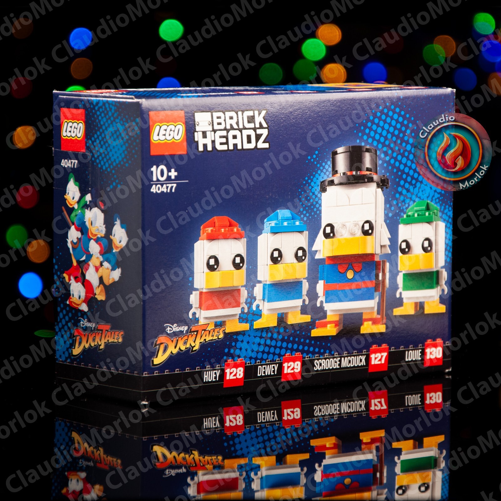 LEGO 40477 BrickHeadz DuckTales: Icone Pop per il tuo Home Decor Disney