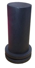 Graphite Crucible, 2 1/2" Dia x 5" Deep - 1kg Capacity