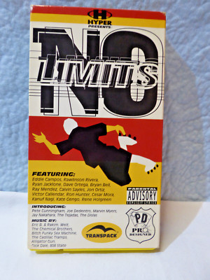 No Limit VHS Video, Aggressives Inline Skating ,1990erJahre  sehr selten
