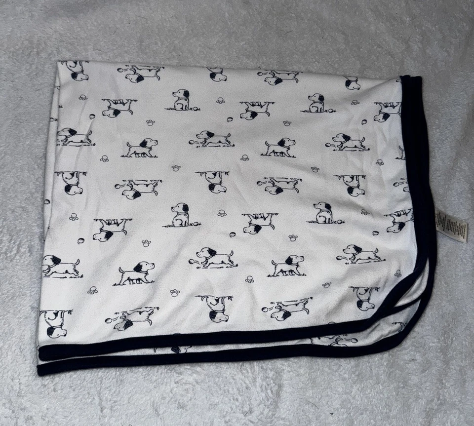 Одеяло пеленальное Little Me Baby для мальчиков щенок тагалонг один размер - Изображение 2 из 4