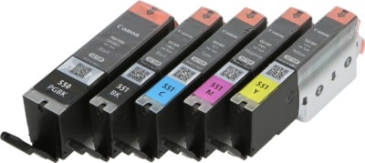 Original Canon PGI-550 / CLI-551 Schwarz und Farbe Tinte 550 551 Setup PGI-550 PGBK