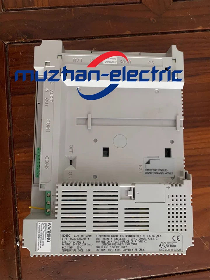 Used IDEC HG3G-8JT22TF-W Touch screen  Spot Goods Free Shipping DHL/Fedex  - Image 2 of 3