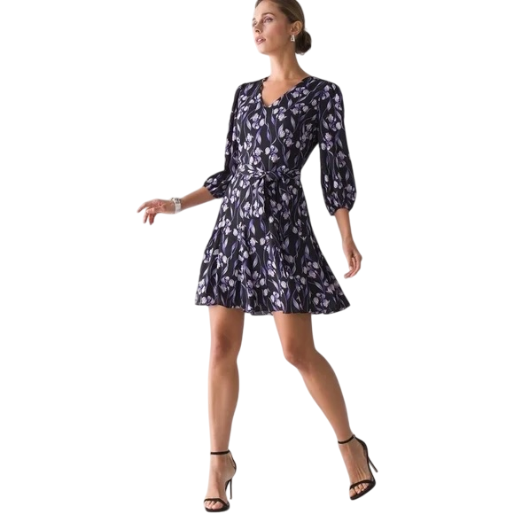 champagne sheath dress Amanda in | Bridesmaid | Luxe Midi MAMA Long-Sleeved Chiffon Dress SID-RA92887D completing the look with Color:Mangosteen