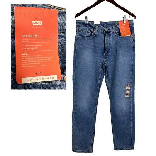 NEW $188 Levi's Made & Crafted 511 Allende Jeans! Slim 511