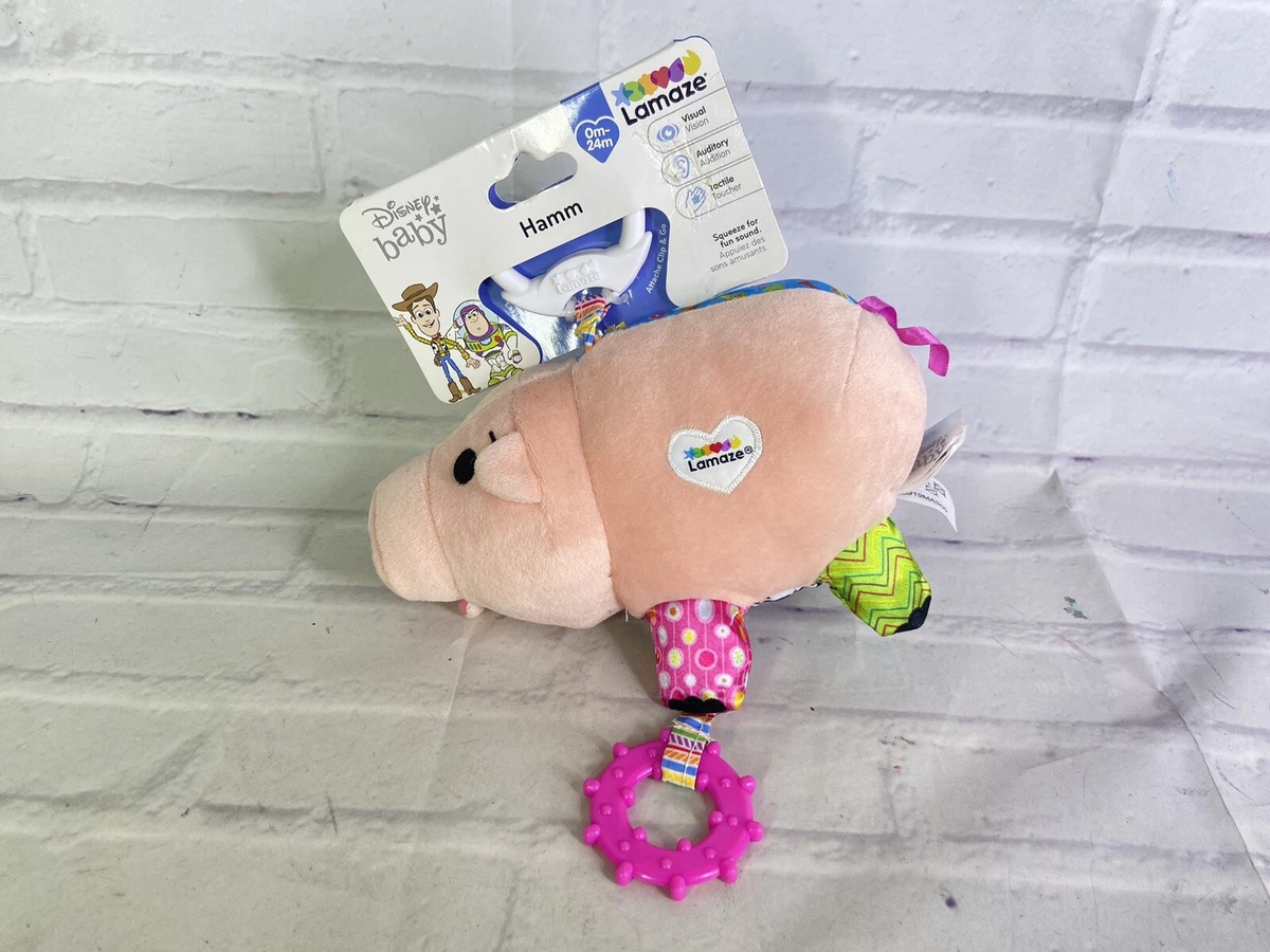 Lamaze Disney Baby Toy Story Clip Go Ham Crinkle Rattle Plush