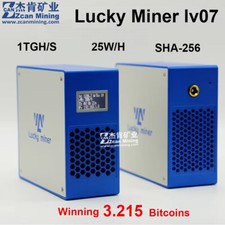 Lucky Miner LV07 1TH/S BTC SOLO Lottery Miner