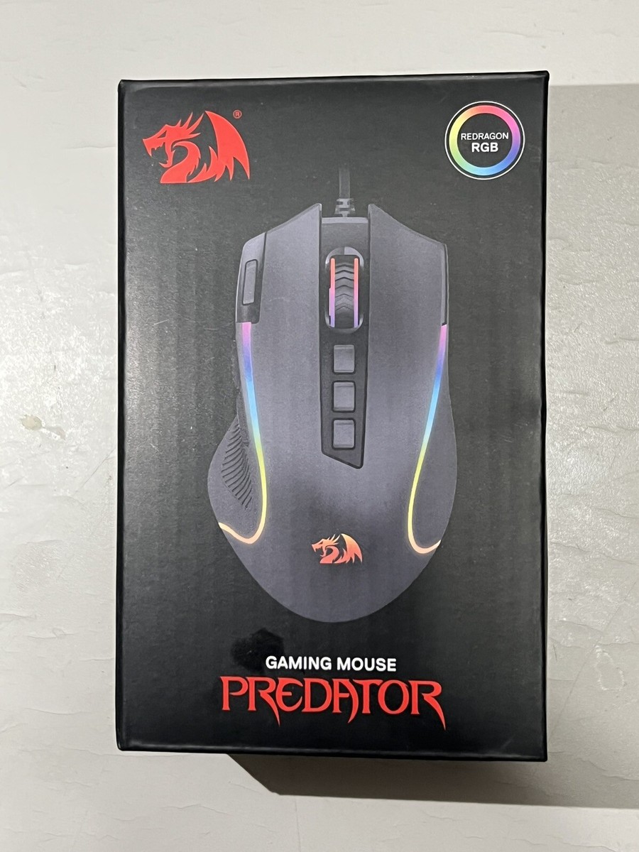 Redragon M612 Predator RGB ゲーミングマウス 8000 Amazon.com: Redragon M612 Predator RGB Gaming Mouse, 8000
