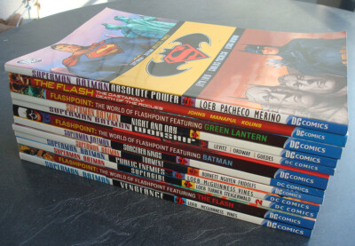 US DC TPBs Superman/Batman, The Flash, Flashpoint, all unread