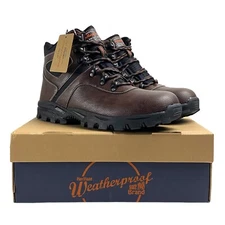 Heritage Weatherproof Men's 13 Jasper Hiking Boots Brown
