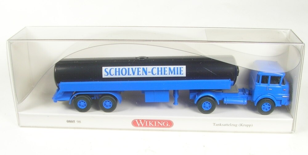 Krupp 806 Tank Trailer Scholven-Chemie (1964-1968) 1:87 Wiking