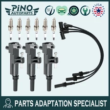 Energy Ignition Coil UF640 + Spark Plug Tune Up Kit For Jeep Liberty 3.7L V6