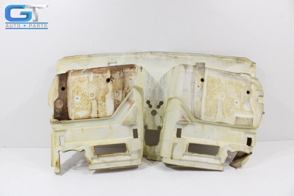 BMW 528i 535i 550i F10 2011-2016 cubierta de alfombra de piso trasero forro moldura OEM Foto 3 de 4