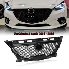 Front Grille Honeycomb Grill Grille Sedan Black For Mazda 3 Axela 2014 2015 2016 Front Grille Honeycomb Grill Grille Sedan Black For Mazda 3 Axela 2014 2015 2016