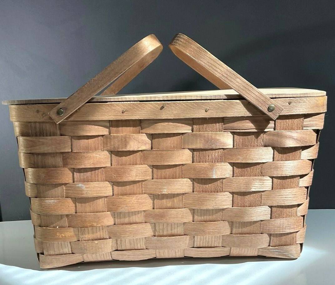 Basketville Putney VT Picnic Basket Large 20