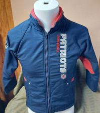 Reebok NFL Team Apparel Boys SM 8 NY PATRIO TS Football Jacket Blue