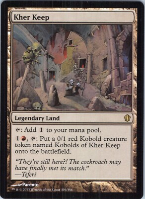 Kher Keep MP #303 Commander 2013 Magic The Gathering