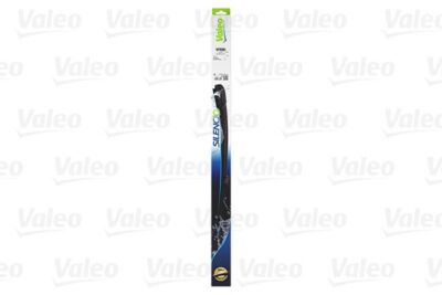VALEO Silencio Wiper - VF865 - Powerful, Excellent Road View, Easy Installation - Original Flat Blades 600 Mm/600 Mm - Front - Set Of 2 Wiper Blades - 577865