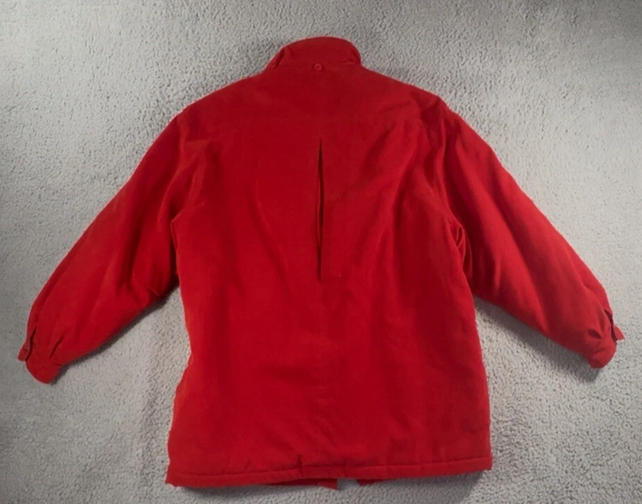 Abrigo Vintage Bromley Granero Tareas Mujer Grande Exterior Años 80 90 Retro Clásico Foto 3 de 4