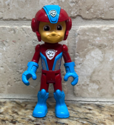 Paw Patrol Mighty Pups 3.5'' Command Jet Ryder Replacement Action Figure HTF
