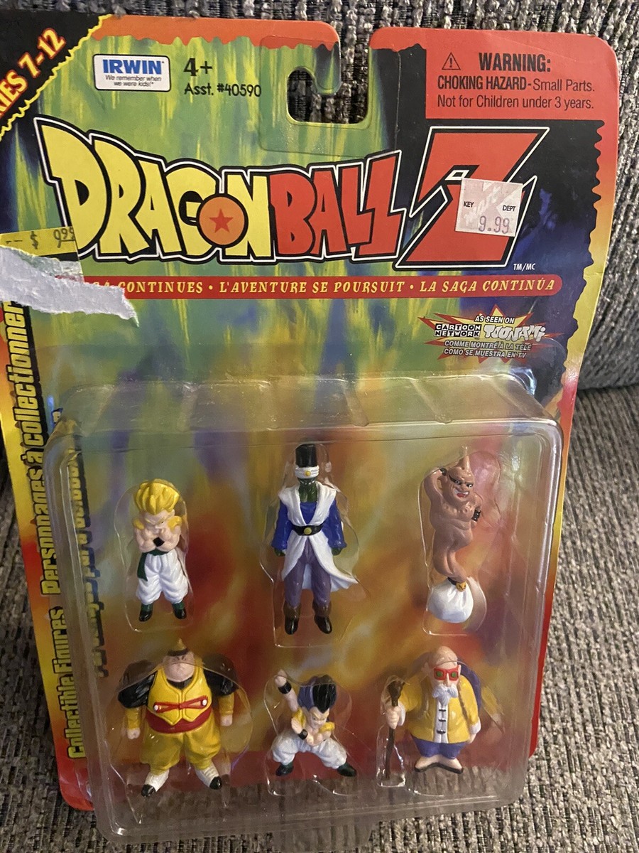 1999 Dragon Ball Z Series 7-12 Irwin 6 Figure Pack NEW