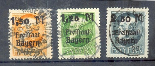 Bayern 174/76A Authentic Gest. Controlled 15EUR