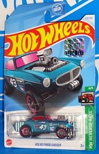 Hot Wheels 2024 Factory Set Super Treasure Hunt Volvo P1800 Gasser Aqua Blue