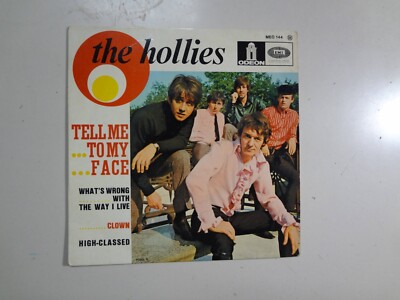 HOLLIES: Tell Me To My Face +3-France 7'' 66 Odeon E.M.I. MEO 144(M) Orig. EP PCV