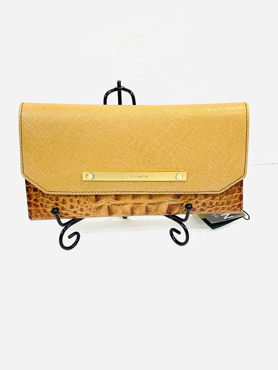 Brahmin toasted cheap almond wallet