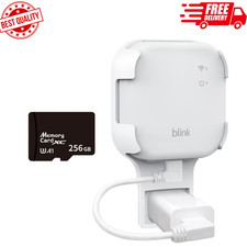 256GB MicroSD Card Wall Mount for Blink Sync Module XR with Short Cable