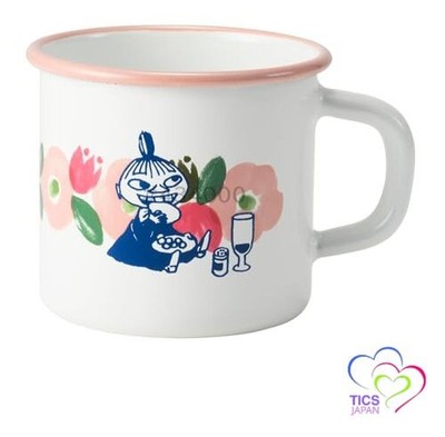 Fuji Hollow Moomin Flower Garden 2,8 Zoll (7 cm) Becher Pink