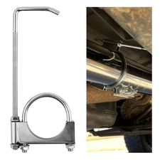 2.5 Inch Exhaust Hangers,Heavy Duty Adjustable 2.5 Exhaust Clamp with Muffler...